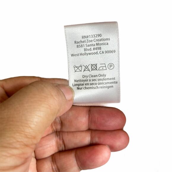 Rachel Zoe Catrina Short Romper Tube Rose Size 0 - Picture 12 of 13